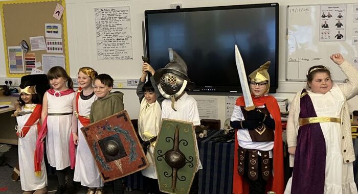 Y3/4 Roman Day